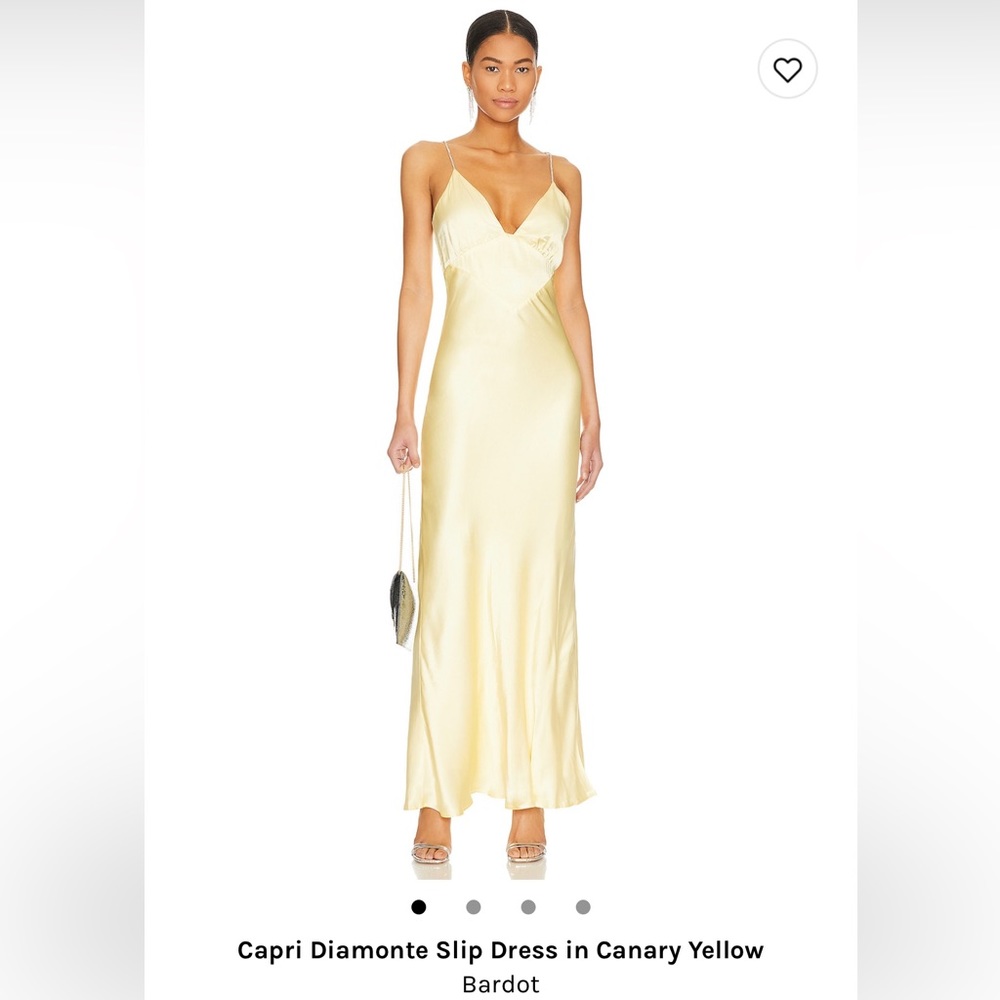 Bardot Capri Diamonte Slip Dress